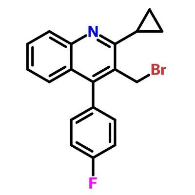 CAS:154057-56-4 | 3-(Bromomethyl)-2-cyclopropyl-4-(4-fluorophenyl)quinoline