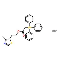 شماره CAS1352002-58-4|2-(2-(4-متیل تیازول-5-ایل)اتوکسی)-2-اکسو اتیل) تری فنیل فسفونیوم بروماید